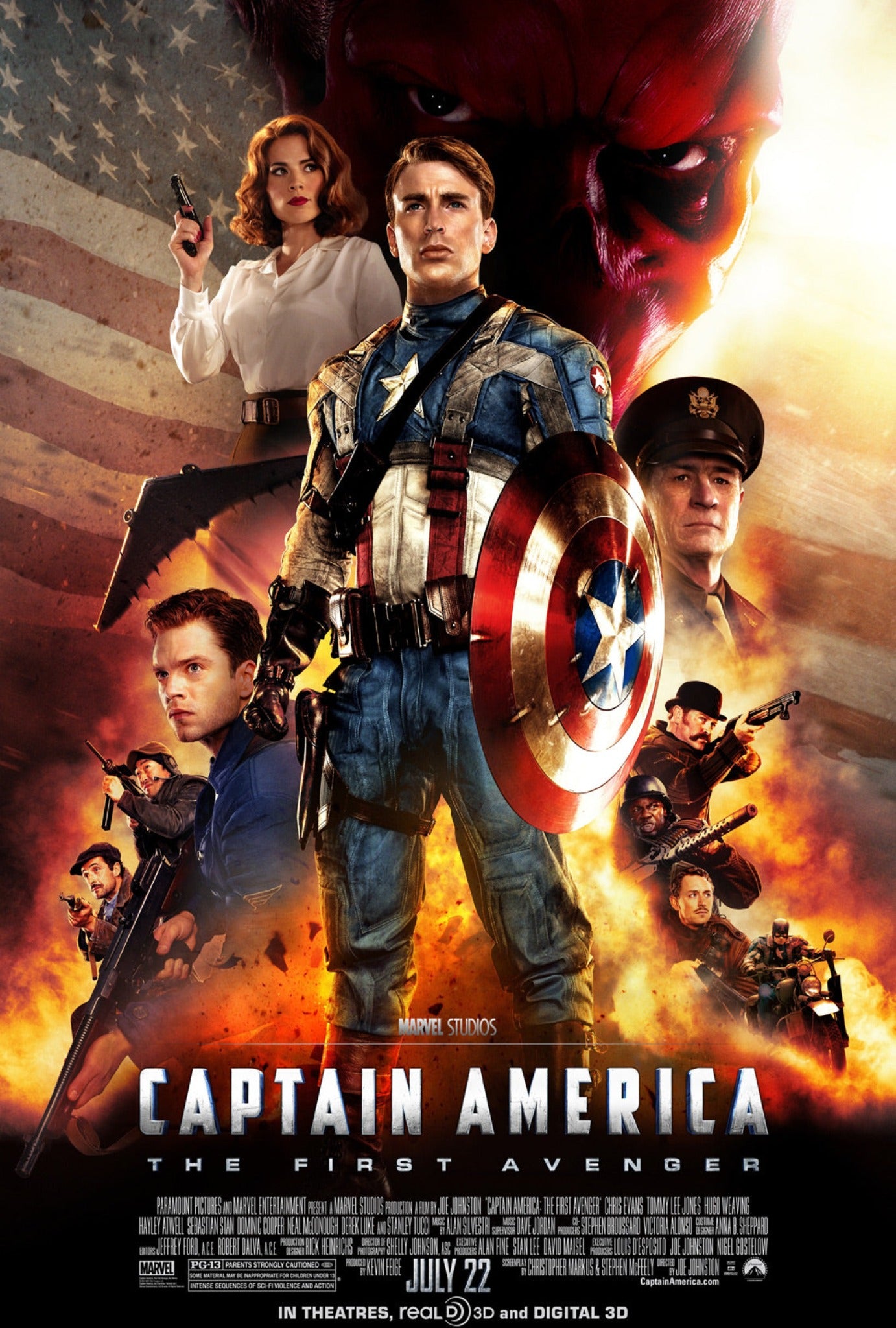 Captain America The First Avenger 2011 | Action | Sci-fi | 2h 4m | 82% liked this film Google users | 1080p MP4 | Digital Download