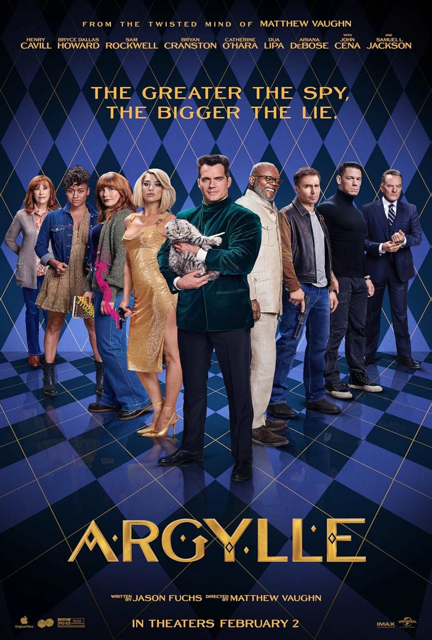 Argylle 2024 ‧ Action/Comedy ‧ 2h 19m