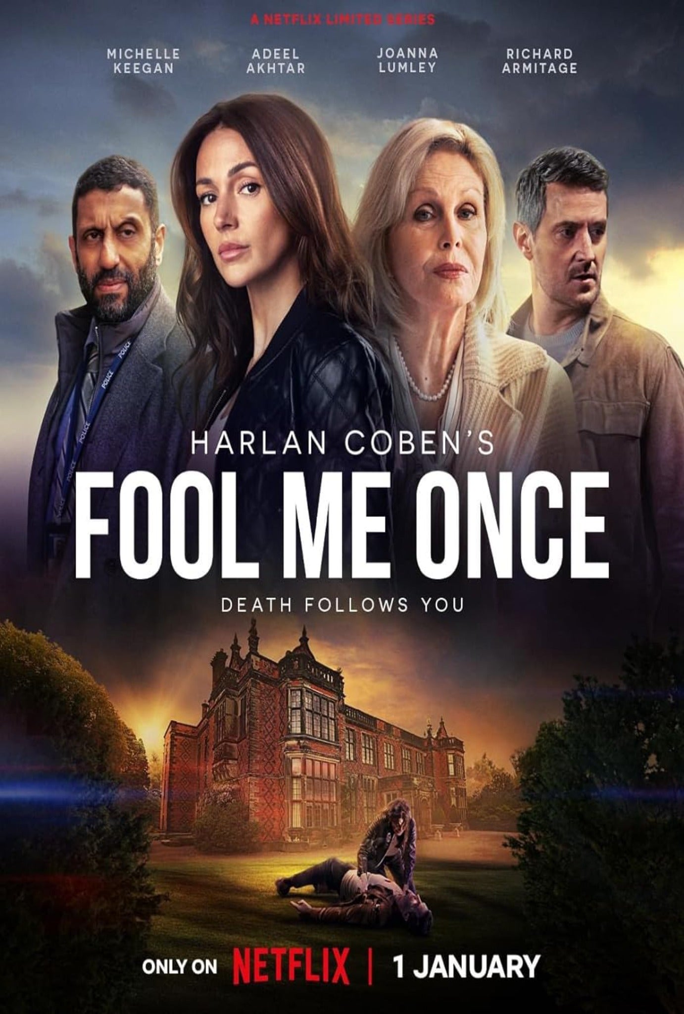 Fool Me Once Limited Series Complete Pack 2024 Drama - Crime - Mystery