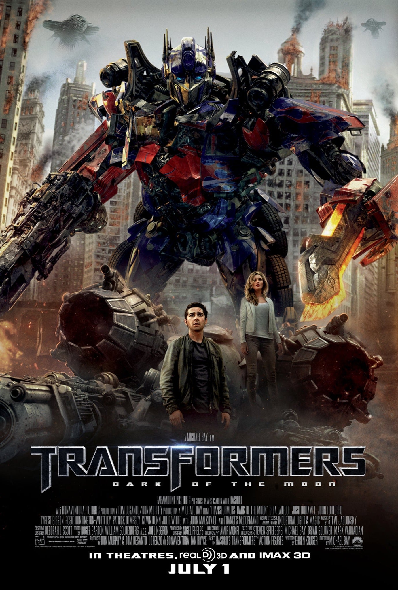 Transformers: Dark of the Moon 2011 | Action/Sci-fi | 1080p MP4