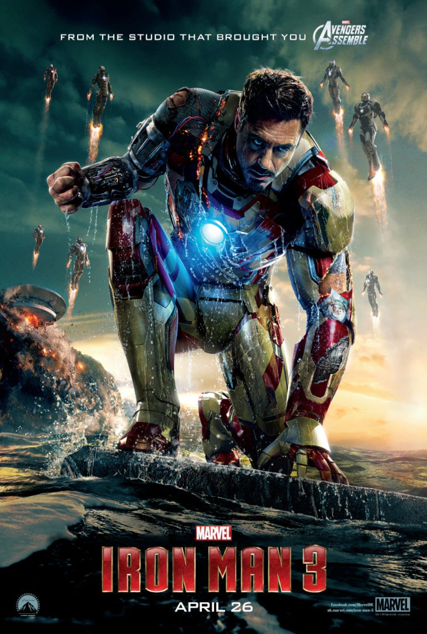 Iron Man 3 2013 | Action | Sci-fi | 2h 10m | 87% liked this film Google users | 1080p MP4 | Digital Download