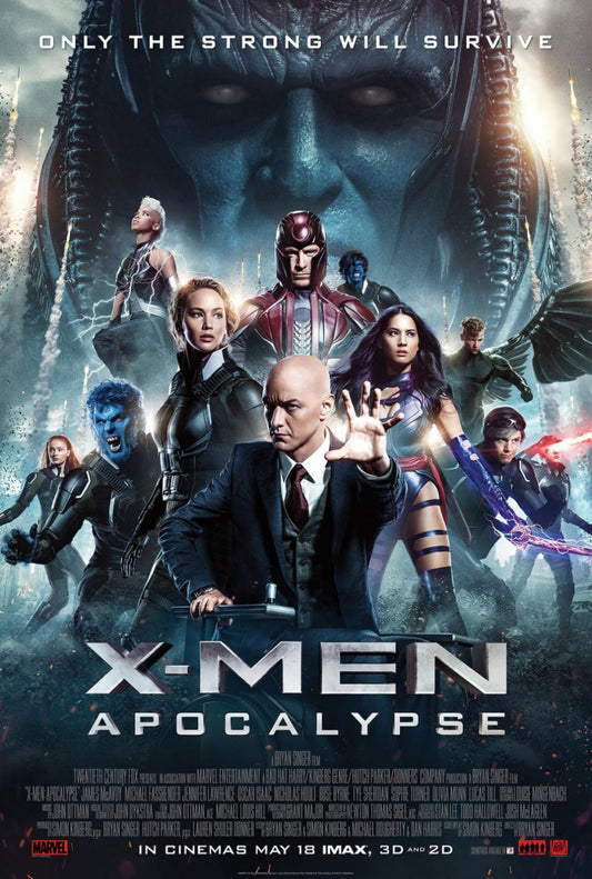 X-Men: Apocalypse 2016 | Action/Adventure | 2h 24m | MP4