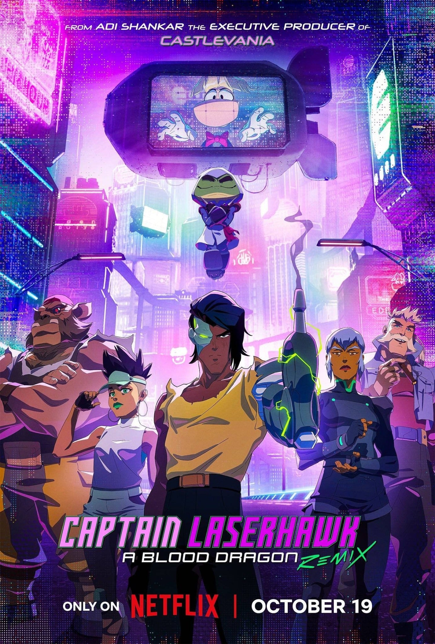 Captain Laserhawk: A Blood Dragon Remix Season 1 Complete Pack 2023 Animation - Action - Adventure