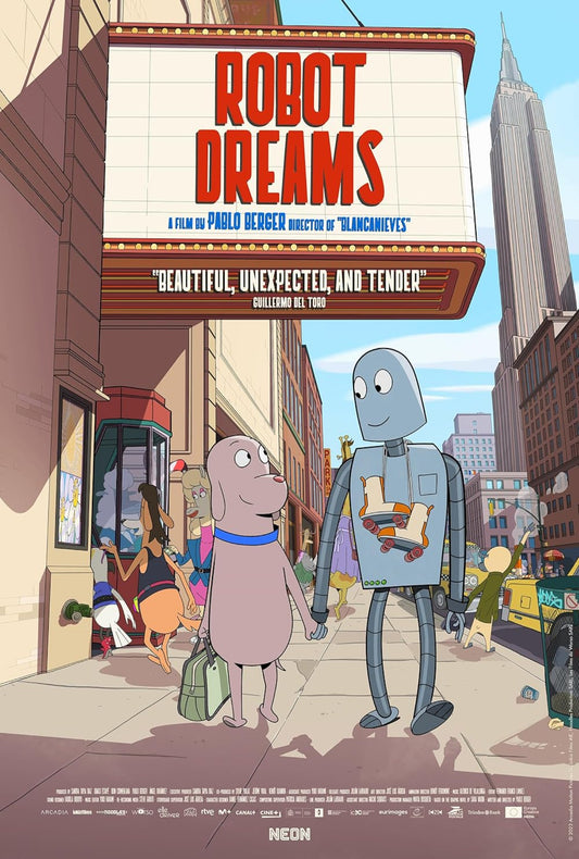 Robot Dreams 2023 | Musical | Animation | 1h 42m | 92% liked this film Google users | 1080p MP4 | Digital Download