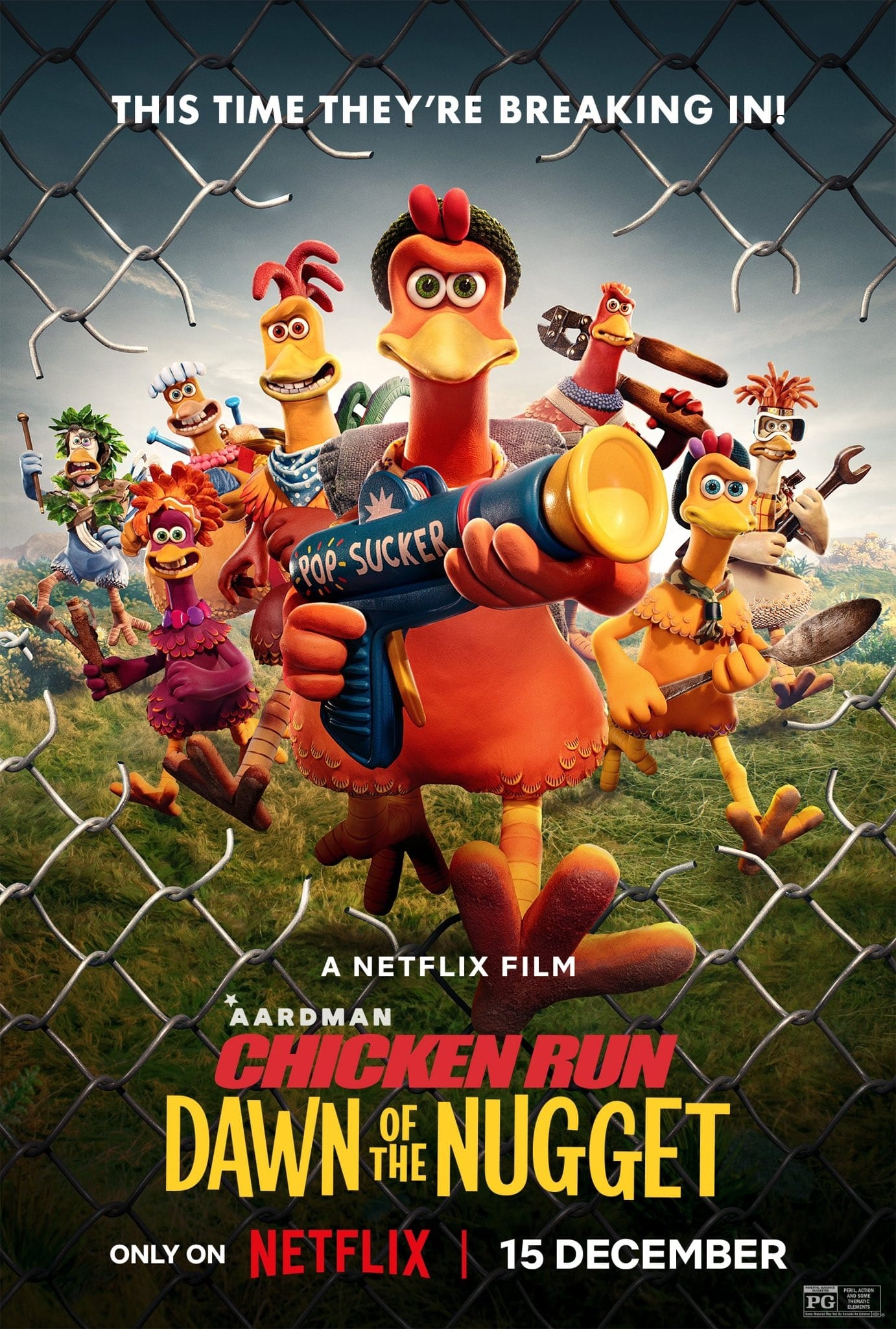 Chicken Run Dawn of the Nugget 2023 | Comedy | Adventure | 1h 41m | 68% liked this film Google users | 1080p MP4 | Digital Download