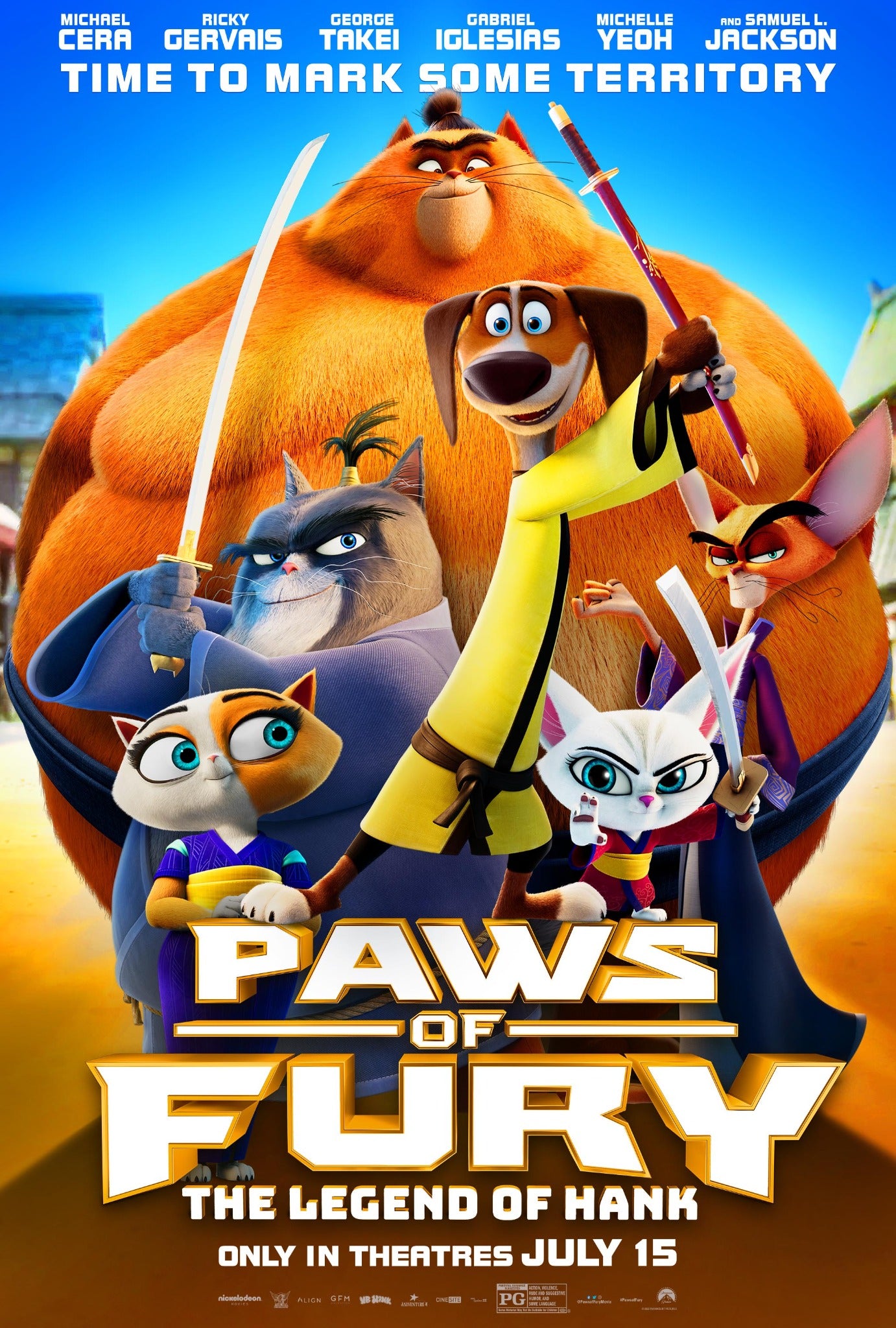 Paws of Fury The Legend of Hank 2022 | Comedy | Adventure | 1h 37m | 59% liked this film Google users | 1080p MP4 | Digital Download