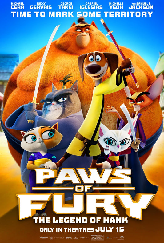 Paws of Fury The Legend of Hank 2022 | Comedy | Adventure | 1h 37m | 59% liked this film Google users | 1080p MP4 | Digital Download