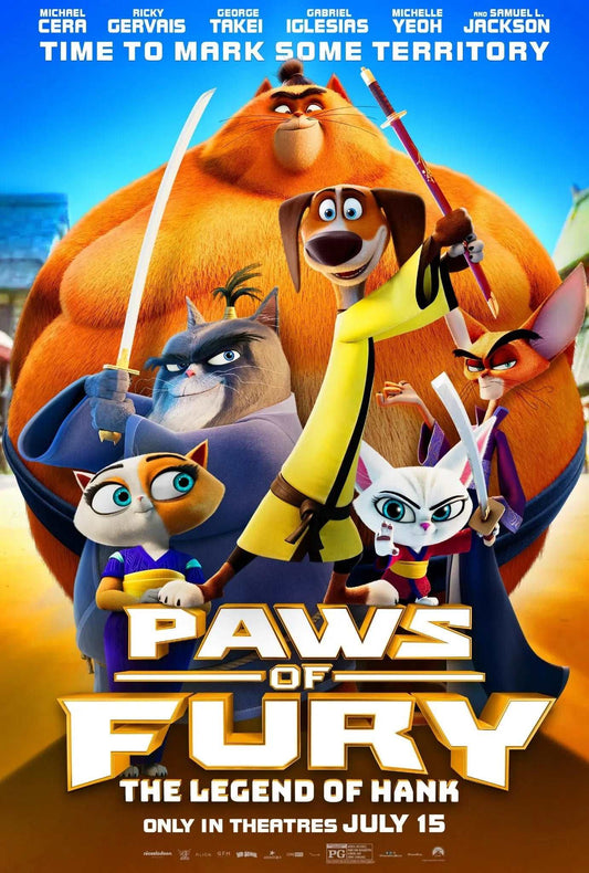 Paws of Fury The Legend of Hank 2022 | Comedy | Adventure | 1h 37m | 59% liked this film Google users | 1080p MP4 | Digital Download - Kitchen World Supplies