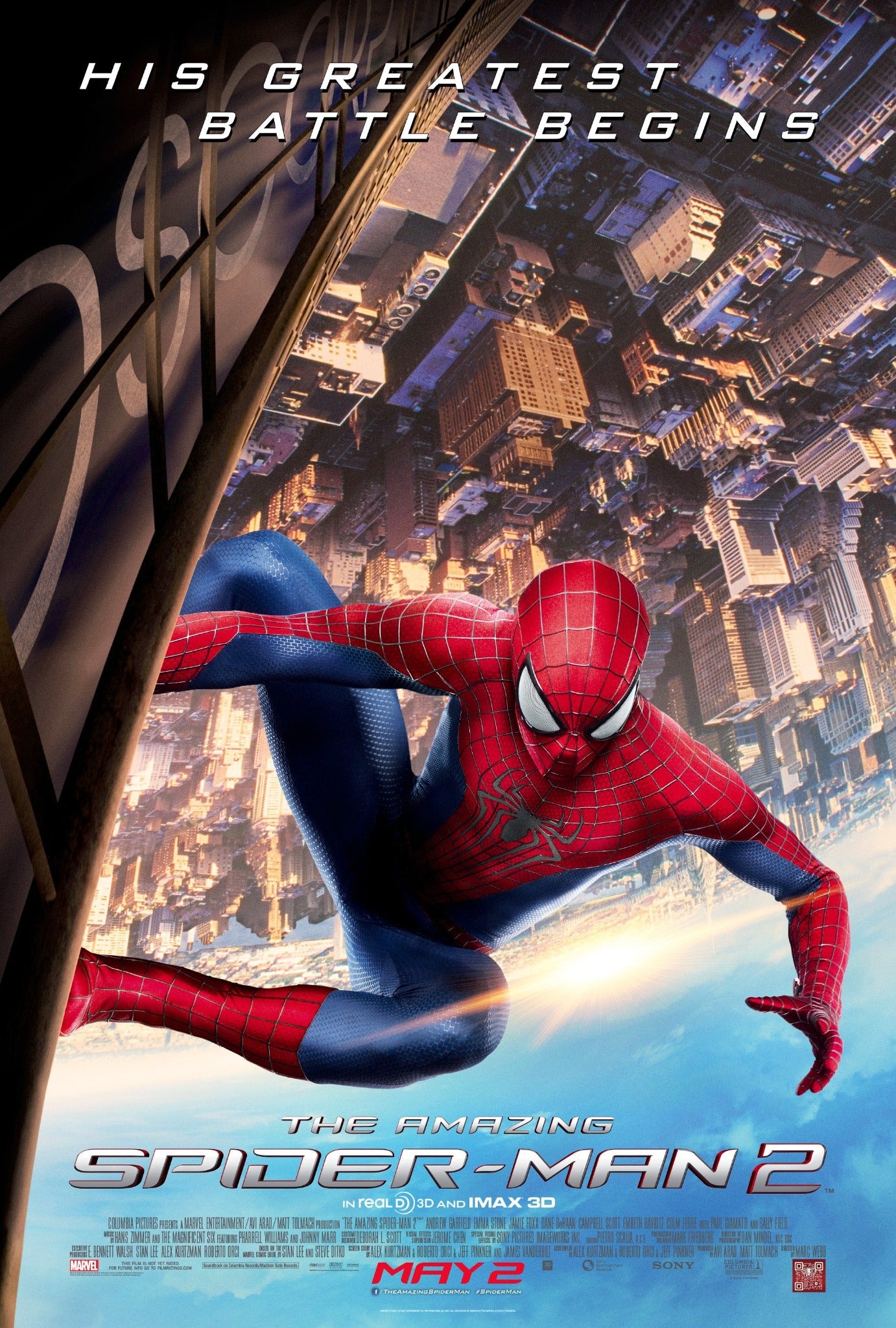 The Amazing Spider-Man 2 2014 | Action | Sci-fi | 2h 22m | 79% liked this film Google users | 1080p MP4 | Digital Download