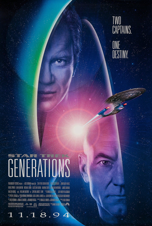 Star Trek Generations 1994 | Sci-fi | Adventure | 1h 58m | 79% liked this film Google users | 1080p MP4 | Digital Download