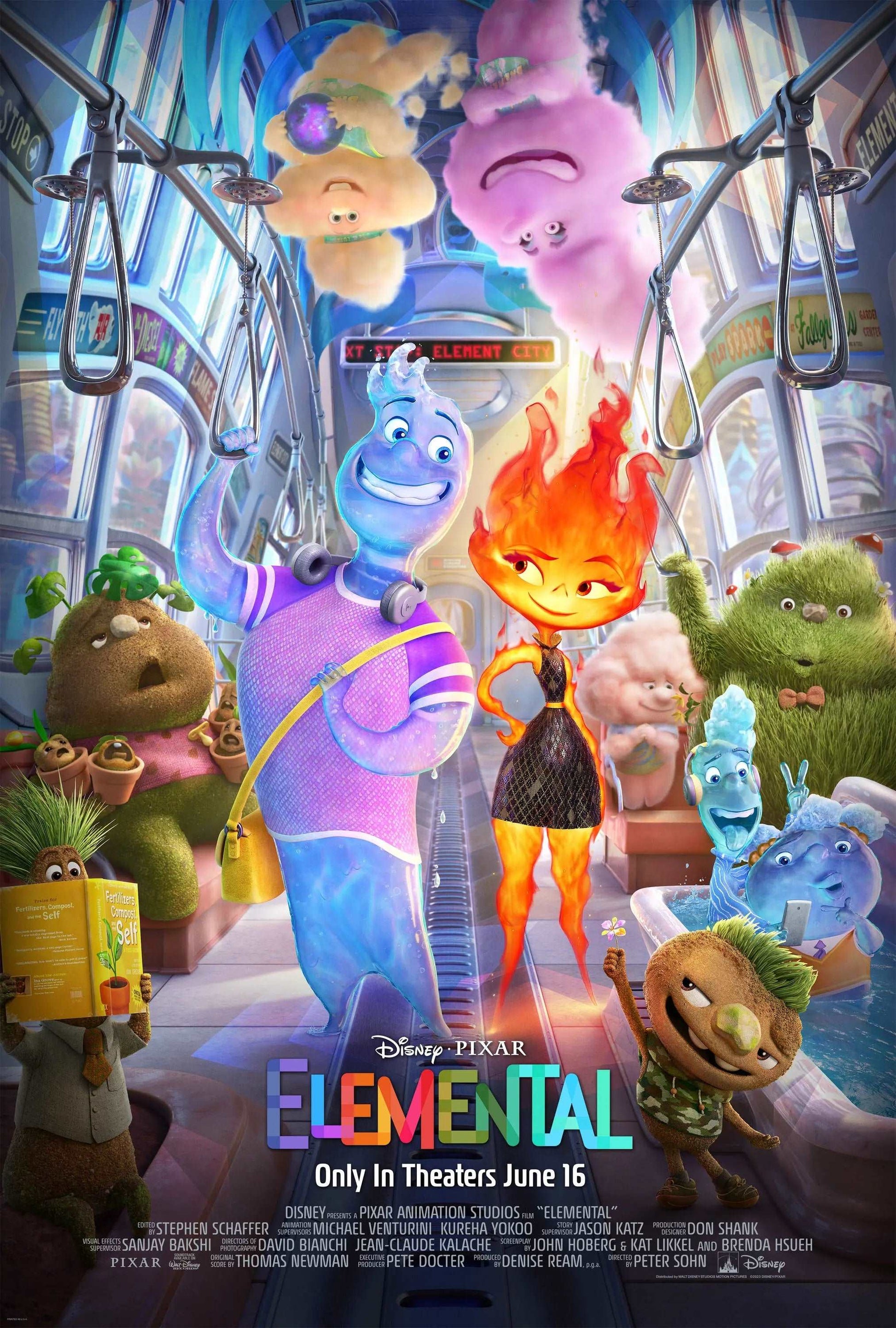 Elemental 2023 | Comedy | Romance | 1h 49m | 84% liked this film Google users | 1080p MP4 | Digital Download - Kitchen World Supplies