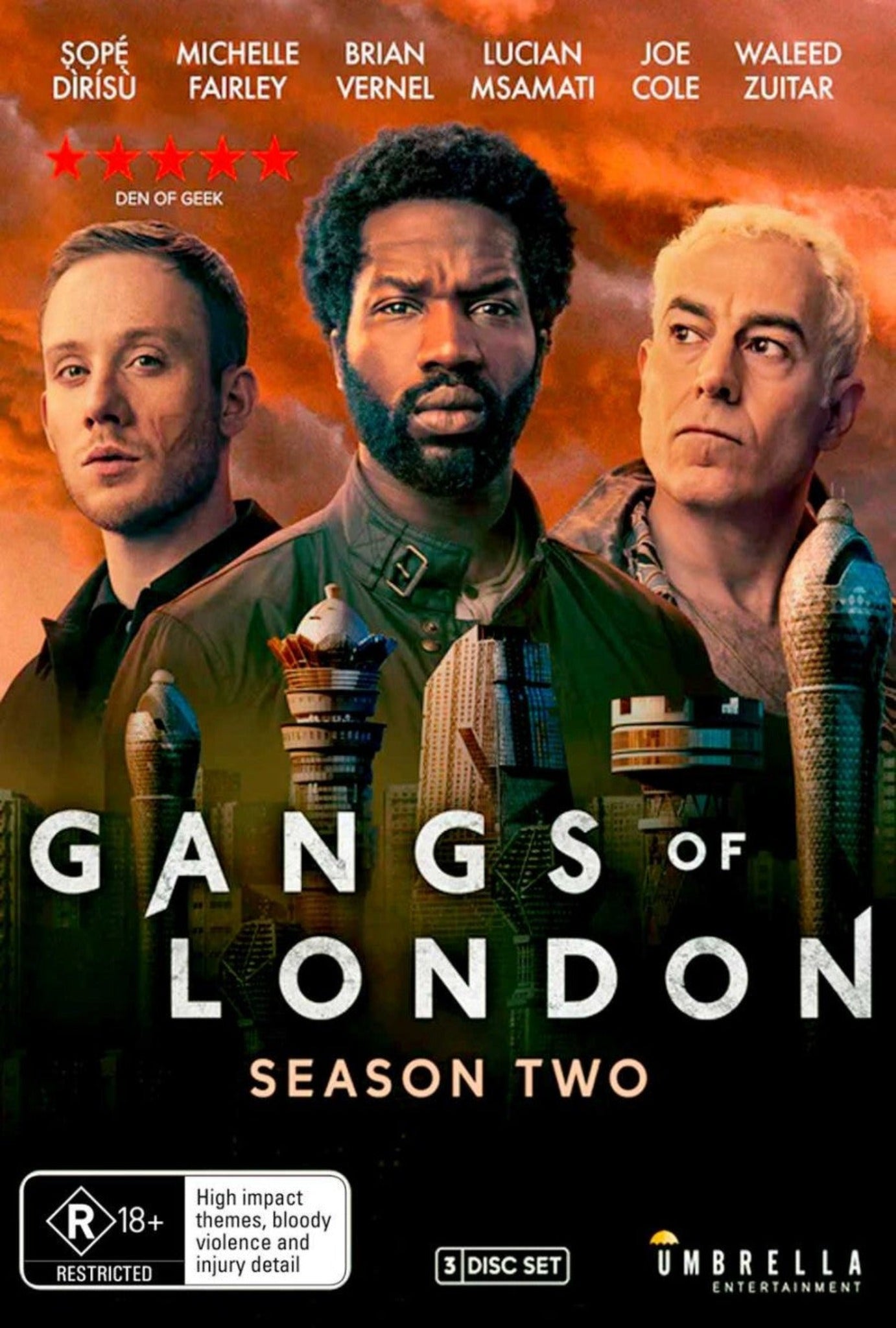 Gangs of London Series 2 Complete Pack 2022 Crime - Drama