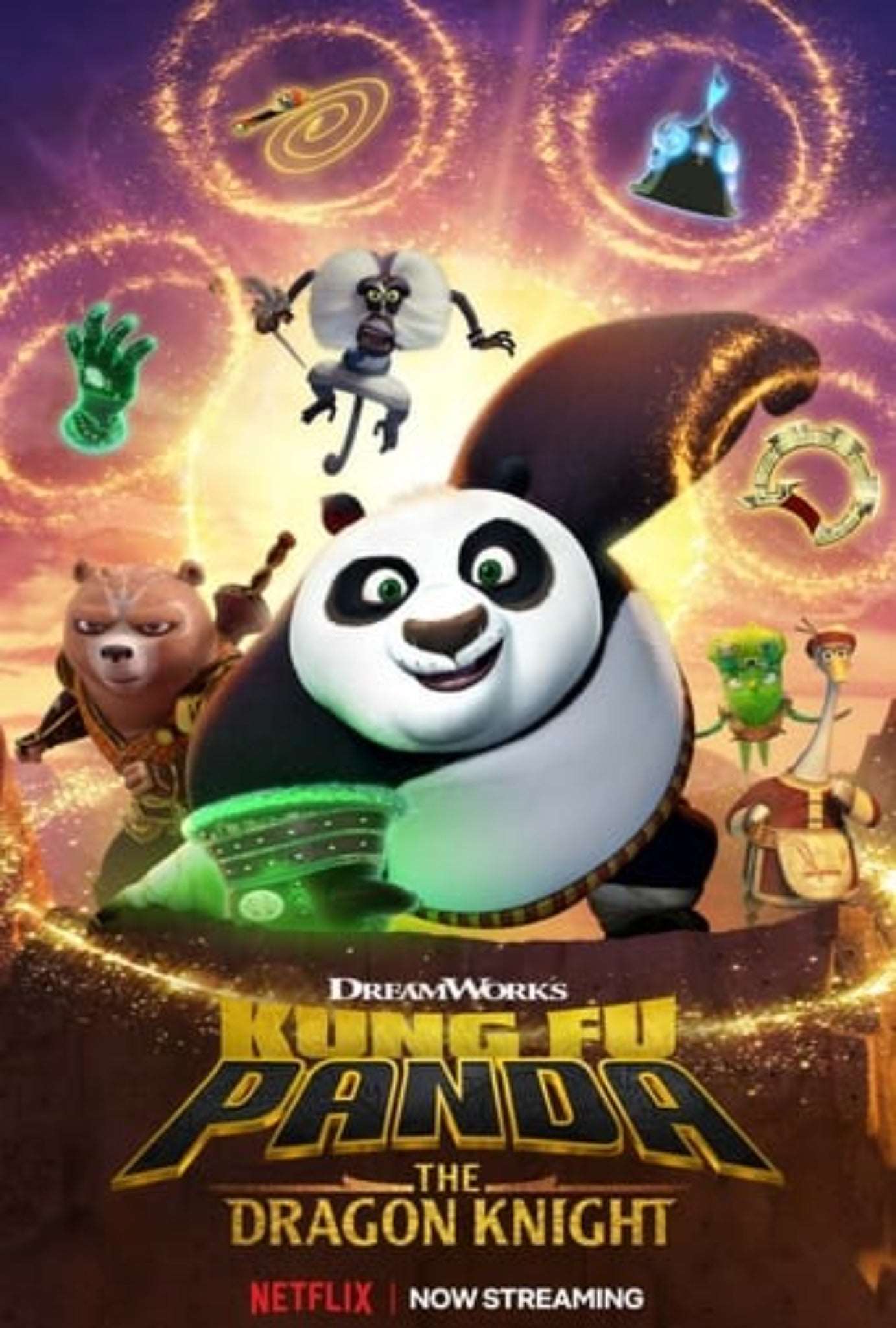 Kung Fu Panda: The Dragon Knight Season 3 Complete Pack 2023 Animation - Action - Adventure - Comedy Kitchen World Supplies