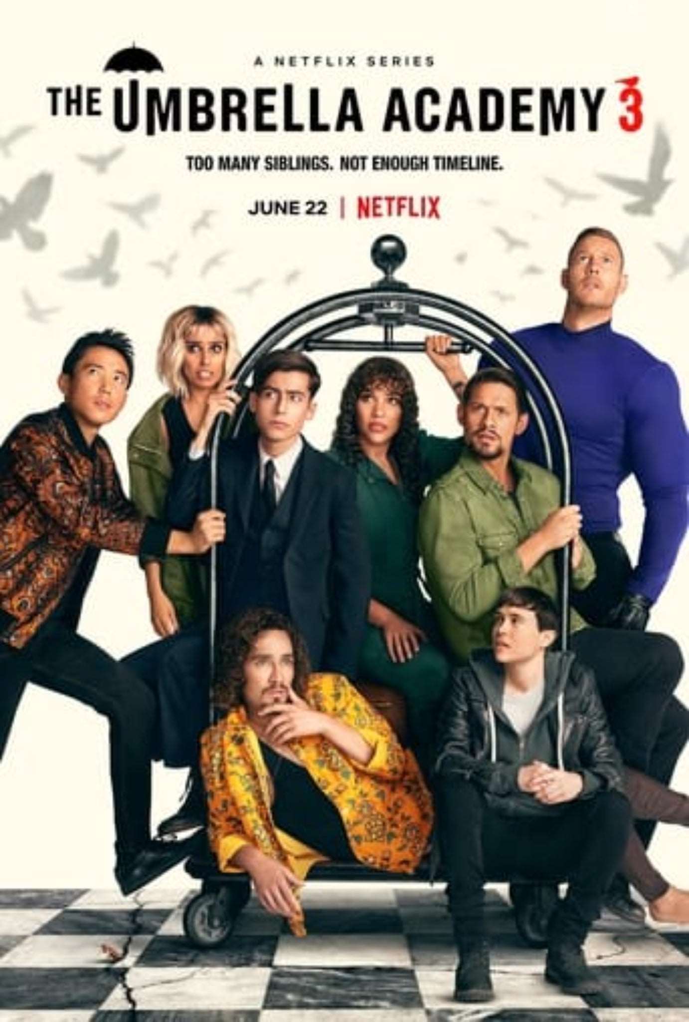 The Umbrella Academy Season 3 Complete Pack 2022 Action - Adventure - Sci-Fi - Fantasy - Drama - Kitchen World Supplies